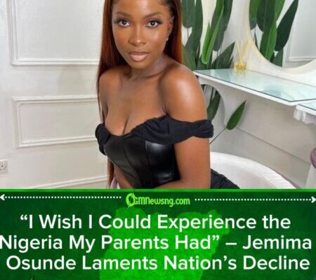 Jemima Osunde Sparks Debate as She Says Today’s Nigeria Falls Short of Her Parents’ Era