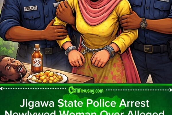 Jigawa State Police Probe Shocking Case As Newlywed Woman Allegedly P%ison Husband In Forced Marriage