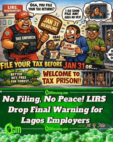 LIRS Drop Hammer: File Your Annual Tax Returns Before Jan 31, 2026 or Face Gbas Gbos for Lagos