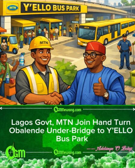 Lagos State Government Partner MTN Build Y’ELLO Bus Park for Obalende, Promise Better Transport System