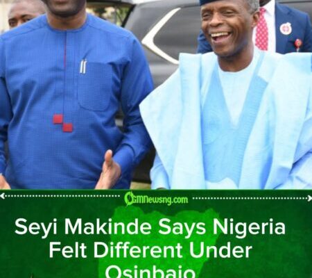 Governor Seyi Makinde Says He Misses Osinbajo — And Nigeria Was Better Then