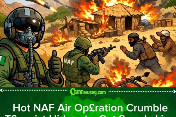 NAF Air Strikes Scatter T£rrorist Camps for North-East, North-West