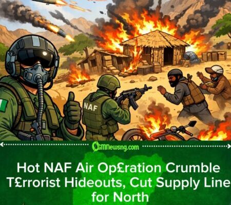 NAF Air Strikes Scatter T£rrorist Camps for North-East, North-West
