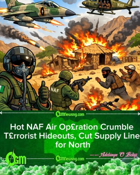 NAF Air Strikes Scatter T£rrorist Camps for North-East, North-West