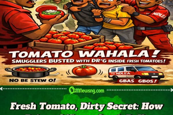 Tomato No Be Stew Again: NDLEA Catch ‘Partners in Crime’ as Dr¥g Hide Inside Fresh Tomatoes Enter Ondo Prison