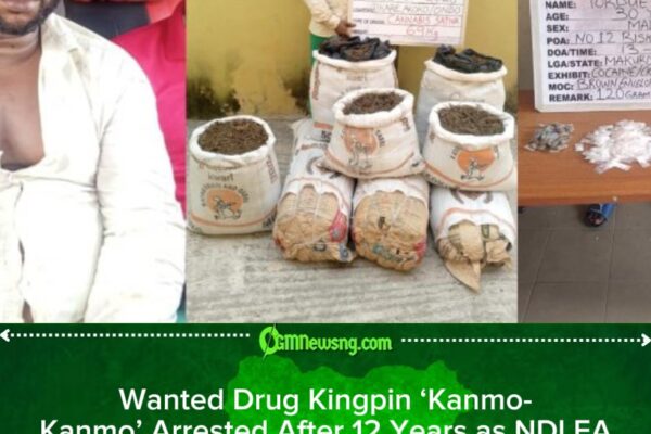 NDLEA Ends 12-Year Manhunt with Arrest of Notorious Drug Kingpin ‘Kanmo-Kanmo’