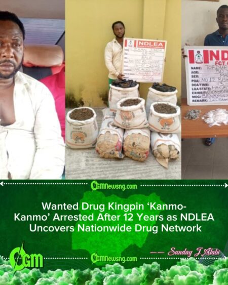 NDLEA Ends 12-Year Manhunt with Arrest of Notorious Drug Kingpin ‘Kanmo-Kanmo’