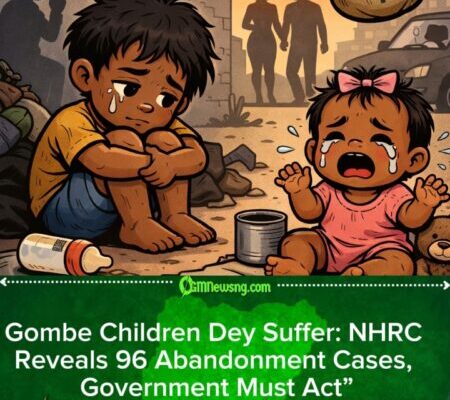 NHRC Reports 96 Child Abandonment Cases For Gombe, Urgent Action Needed