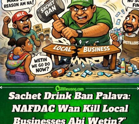 Sachet Drinks Ban Wahala: NLC, Distillers Beg NAFDAC Make Dem Hear Local Manufacturers