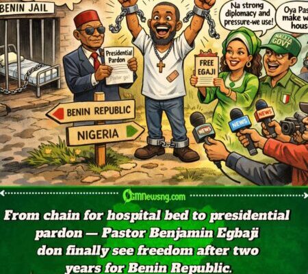 Naija Government Finally Bring Home Pastor Weh Benin Lock for 2 Years Over R@pe Allegation