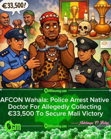 Native Doctor Arrested Over €33,500 AFCON Juju Promise As Mali No Win Tournament