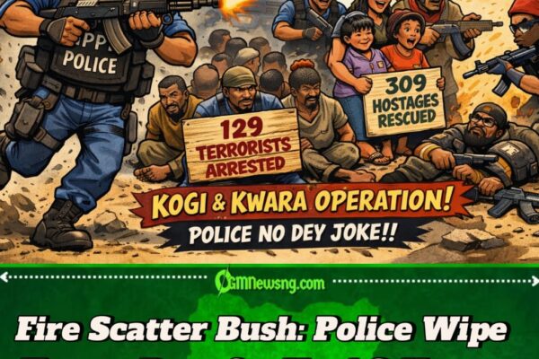 Gbas Gbos Proper: Nigeria Police Neutralise 55, Rescue 309 as Terror Camps Collapse