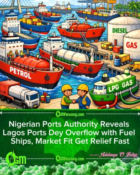 Nigerian Ports Authority Confirms 16 Fuel Ships Don Land Lagos Ports, Petrol & Diesel Supply Soon Stabilize