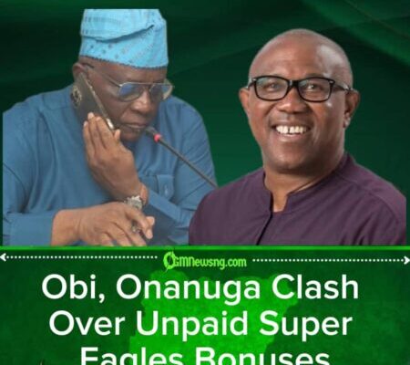 National Embarrassment’: Peter Obi Slams Non-Payment of Super eagle