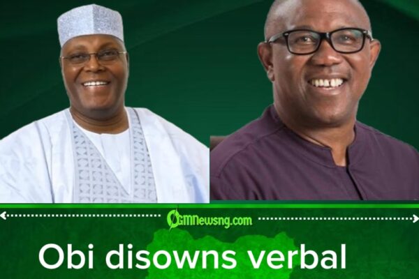 Peter Obi Disowns Verbal Attacks on Atiku, Others Amid ADC Tensions