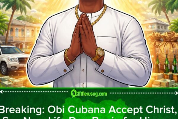Obi Cubana Don Give Him Life to Christ, Social Media React as Business Mogul Choose Faith Over Fame