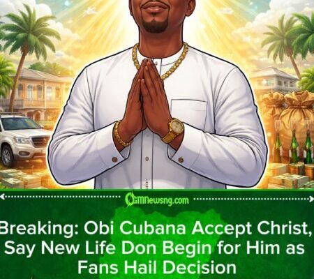 Obi Cubana Don Give Him Life to Christ, Social Media React as Business Mogul Choose Faith Over Fame