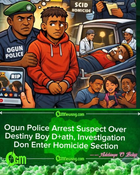 Ogun State Police Don Arrest Suspect Wey Dem Believe Get Hand for Destiny Boy D+ath