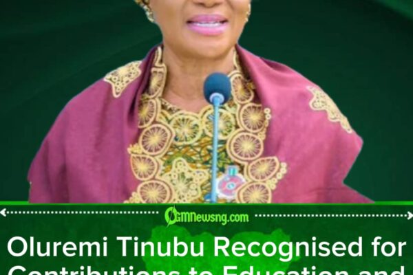 Oluremi Tinubu Honoured as TASUED Celebrates Academic Excellence