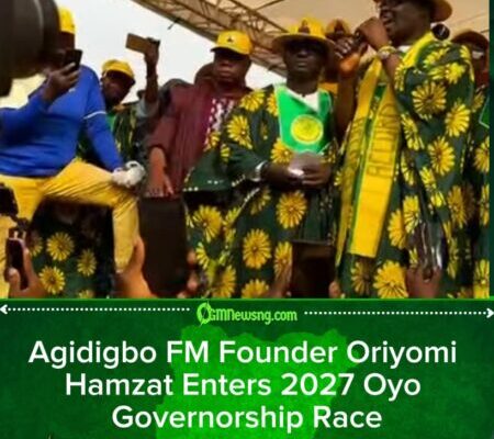 2027: Oriyomi Hamzat Declares Oyo Governorship Bid Under Accord Party