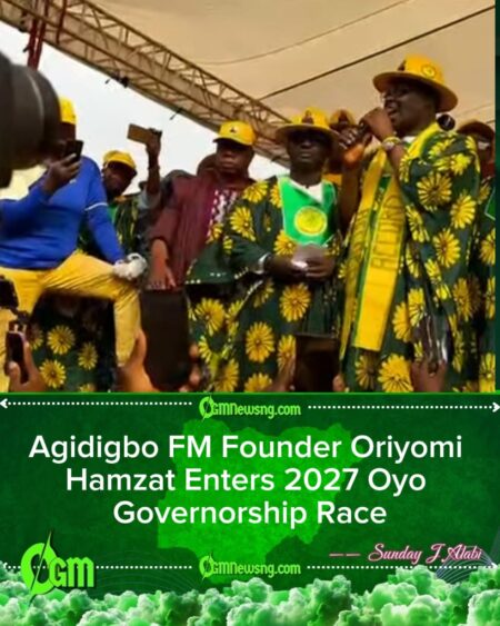 2027: Oriyomi Hamzat Declares Oyo Governorship Bid Under Accord Party