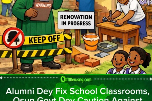 Osun State Govt Warn Say No Be Law To Encroach School Land, Alumni Dey Renovate Classrooms