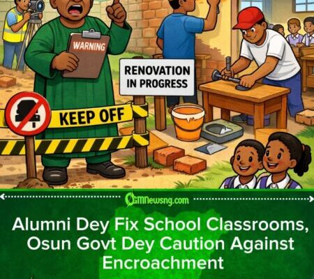 Osun State Govt Warn Say No Be Law To Encroach School Land, Alumni Dey Renovate Classrooms