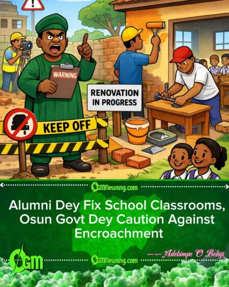 Osun State Govt Warn Say No Be Law To Encroach School Land, Alumni Dey Renovate Classrooms