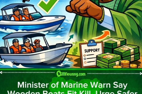 Minister Oyetola Yansh State Govt Make Dem Stop Wooden Boats, Promote Safer Fibre and Aluminium Vessels