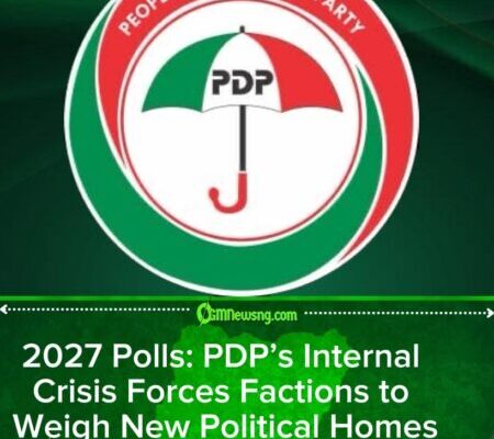 2027 Elections: PDP Factions Explore Alliances as Leadership Crisis Threatens Candidate Nominations
