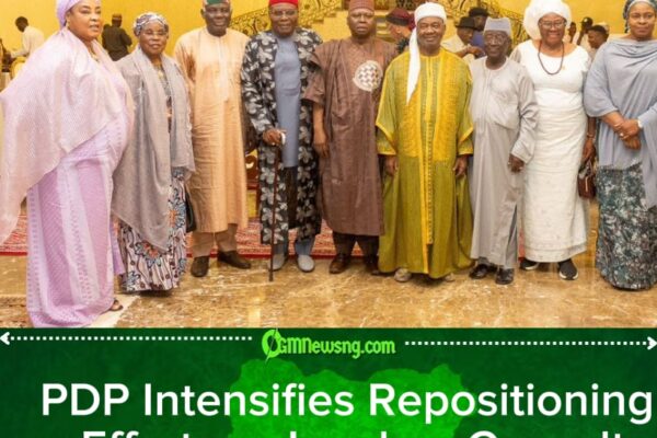 PDP Moves to Reclaim Power as Factional Leaders Meet Ex-VP Sambo in Abuja