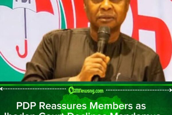 PDP Insists Ibadan Convention Remains Valid After Court Declines Mandamus
