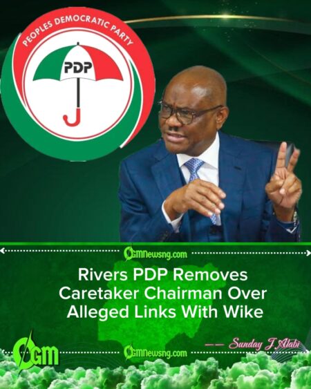 Rivers PDP Suspends Caretaker Chairman Over Alleged Alignment With Nyesom Wike