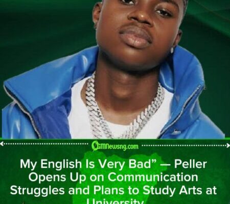 Peller Admits Poor English Is Holding Him Back From Meeting DDG and Speed Ahead of University Admission
