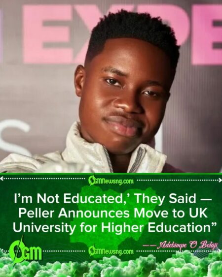 Peller Reveals Plan to Study at UK University After Facing ‘Not Educated’ Criticism”