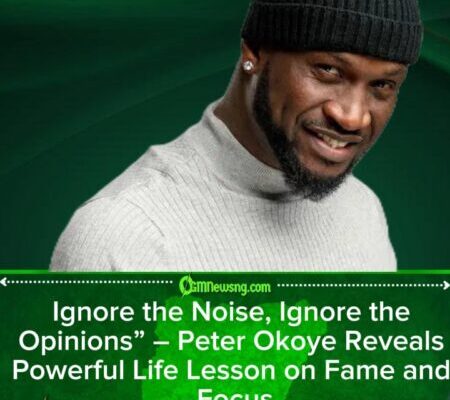 Ignore the Noise, Ignore the Opinions” – Peter Okoye Opens Up on Life Lessons