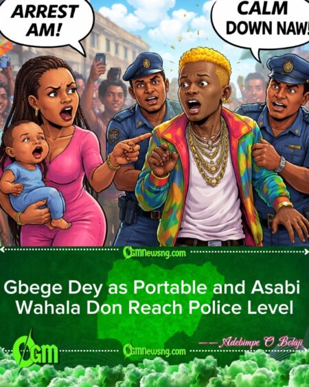 Portable Babymama Asabi Try Arrest Am: Drama Dey Scatter for Lagos