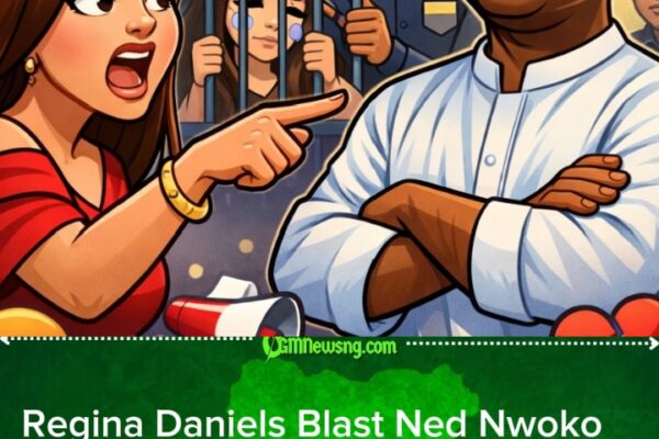 Nollywood Actress Regina Daniels Reacts as Estranged Husband Ned Nwoko Allegedly Arrest Friend