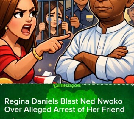 Nollywood Actress Regina Daniels Reacts as Estranged Husband Ned Nwoko Allegedly Arrest Friend