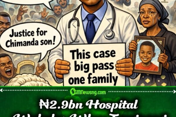 ₦2.9 Billion Medical Negligence Wahala: Dr Richard Okoye Break Silence After Chimanda Son Death