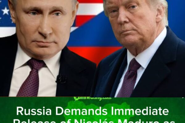 Russia Reignites Global Dispute With Forceful Call to Free Nicolás Maduro