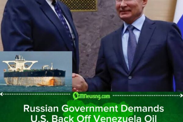 Russia Requests US Stop Interference with Venezuelan Oil Vessel Bearing Russian Flag