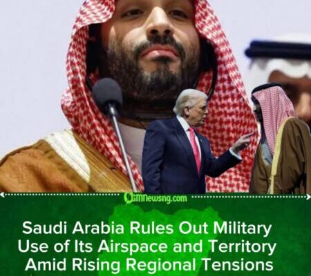 Saudi Arabia Signals Neutrality, Rejects Use of Its Territory for Armed Conflict