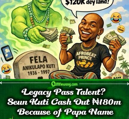 Fela Still Dey Pay Bills From Grave: Seun Kuti Collect $120k, Internet Burst Gbas Gbos