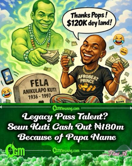 Fela Still Dey Pay Bills From Grave: Seun Kuti Collect $120k, Internet Burst Gbas Gbos