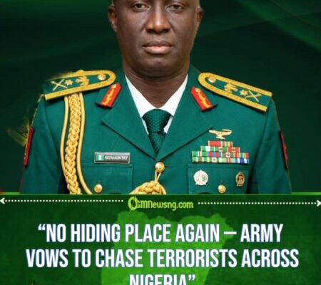 Lt. Gen. Waidu Shaibu Declares War: Terrorists’ Free Ride Ends in Niger, Nationwide