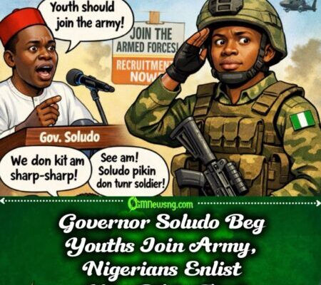Nigerians Don Recruit Governor Soludo Son Online Hours After Governor Beg Youths Join Army