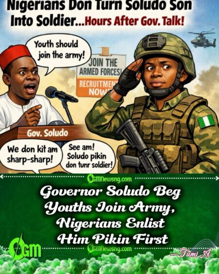 Nigerians Don Recruit Governor Soludo Son Online Hours After Governor Beg Youths Join Army