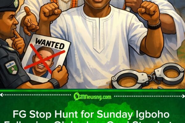 Big Victory! FG Remove Sunday Igboho from Wanted List After Ooni and Olubadan Intervention