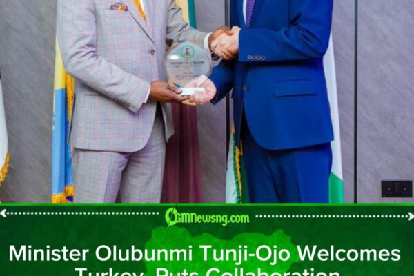 Minister Olubunmi Tunji-Ojo Hosts Turkey — Diplomacy Gets a Friendly Upgrade